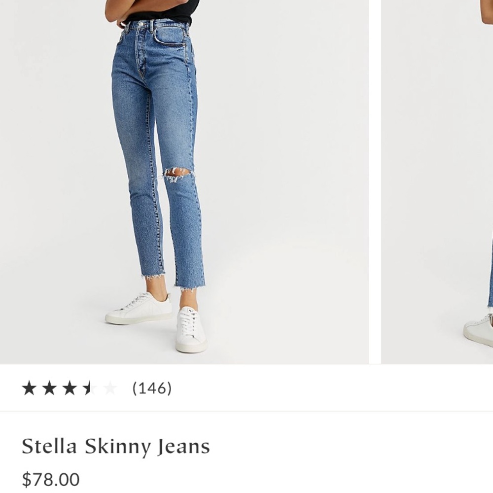Free People Stella Skinny Jeans
